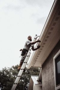 Rain Gutters Downspouts Installation Project