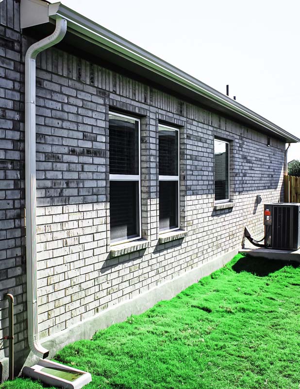 Residential Gutters Downspouts Installation