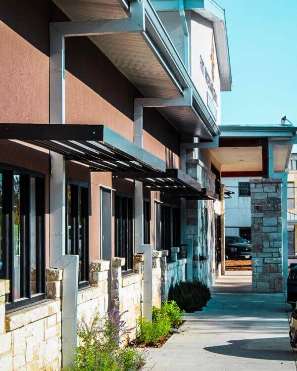 New Commercial Gutter Installation New Commercial Gutter Installation