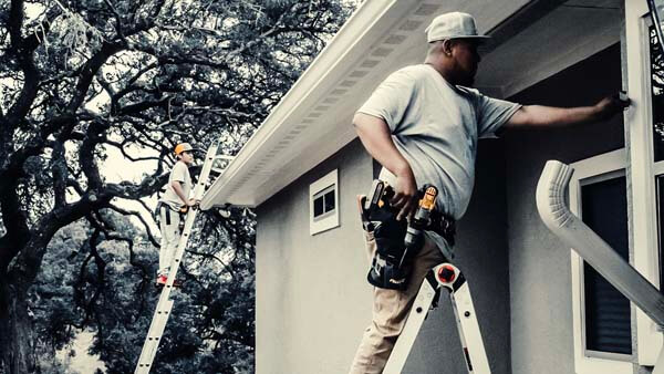 New Home Gutter Installation